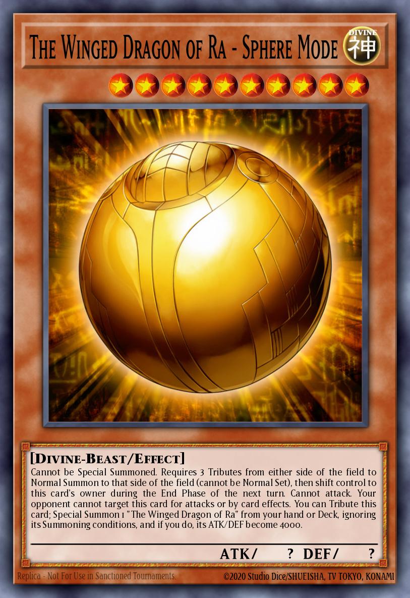 EN045 - DUPO-EN045 - The Winged Dragon of Ra - Sphere Mode - Ultra Rare - Effect Monster - 1st-Edition - Duel Power