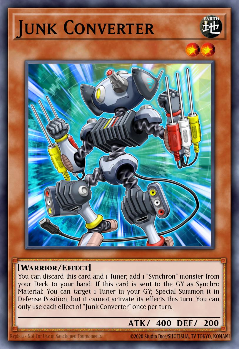 LDS3-EN118 - Junk Converter - Ultra Rare - Effect Monster - Legendary Duelists Season 3