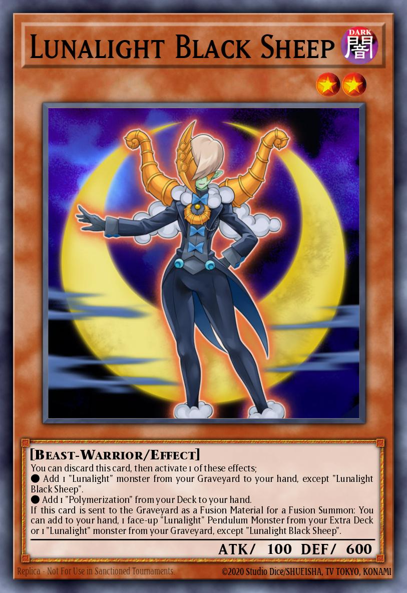 LAVD-ENL02 - Lunalight Black Sheep - Ultra Rare - Legendary Arc-V Decks