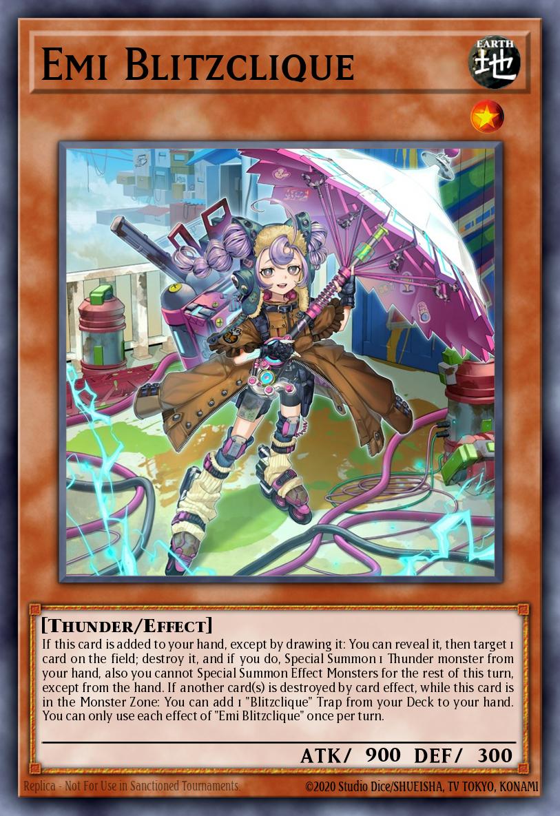 CORI-EN014 - Emi Blitzclique - Super Rare - Chaos Origins