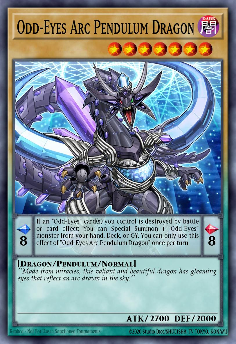 LAVD-ENO11 - Odd-Eyes Arc Pendulum Dragon - Common - Legendary Arc-V Decks
