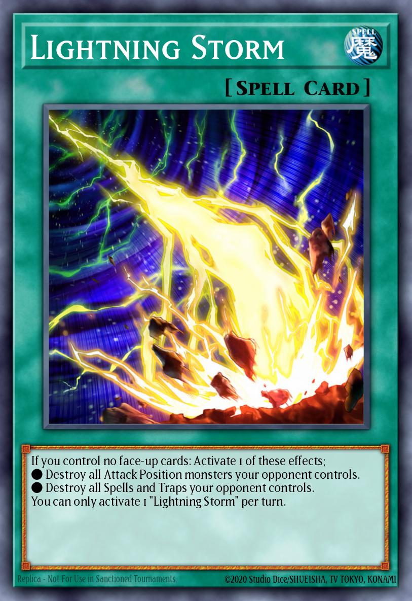 EN067 - IGAS-FR067 - "Lightning Storm" - Starlight Rare - Normal Spell - 1st Edition - Ignition Assault - German