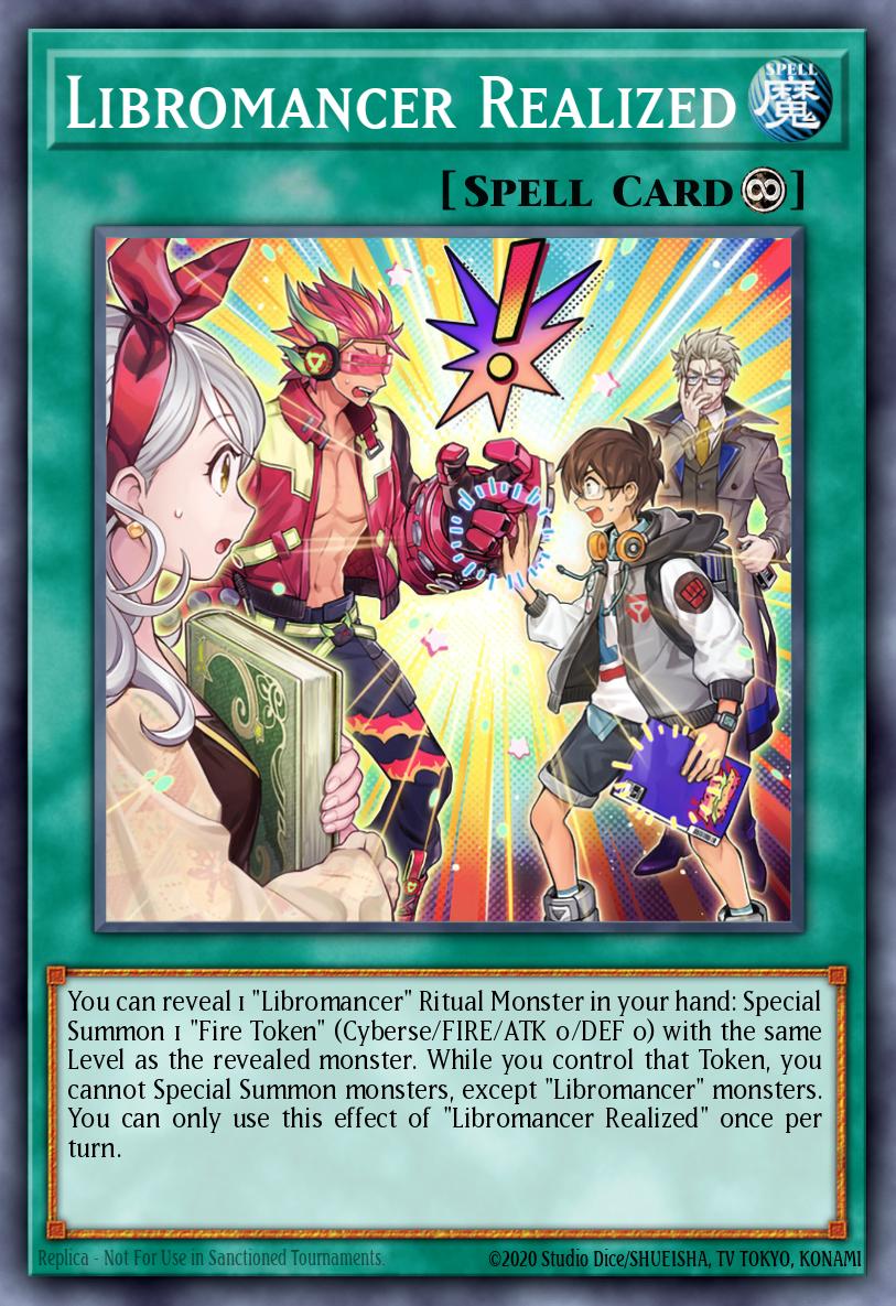 EN113 - MP23-EN113 - Libromancer Realized - Common - Continuous Spell - 25th Anniversary Duelist Heroes Tin