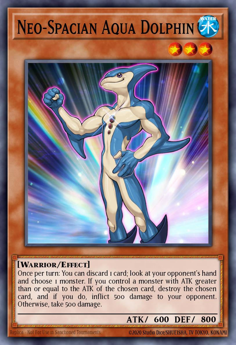EN018 - LED6-EN018 - Neo-Spacian Aqua Dolphin - Common - Effect Monster - Legendary Duelists 6 Magical Hero