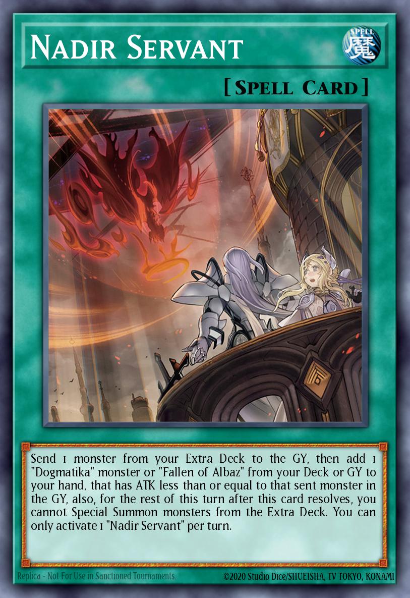RA01-EN062 - RA01-EN062 - Nadir Servant - Secret Rare - Normal Spell - Rarity Collection