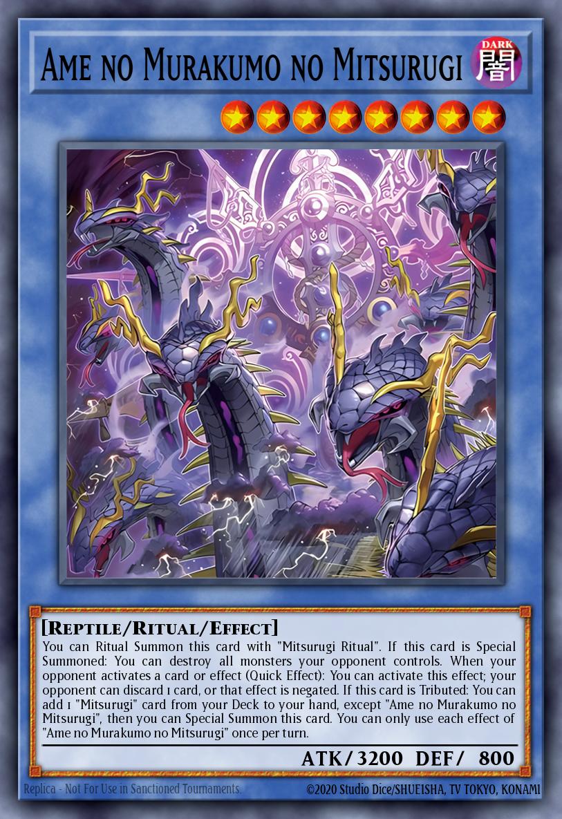 SUDA-EN092 - SUDA-EN092 - Ame no Murakumo no Mitsurugi - Ultra Rare - Effect Ritual Monster - Supreme Darkness