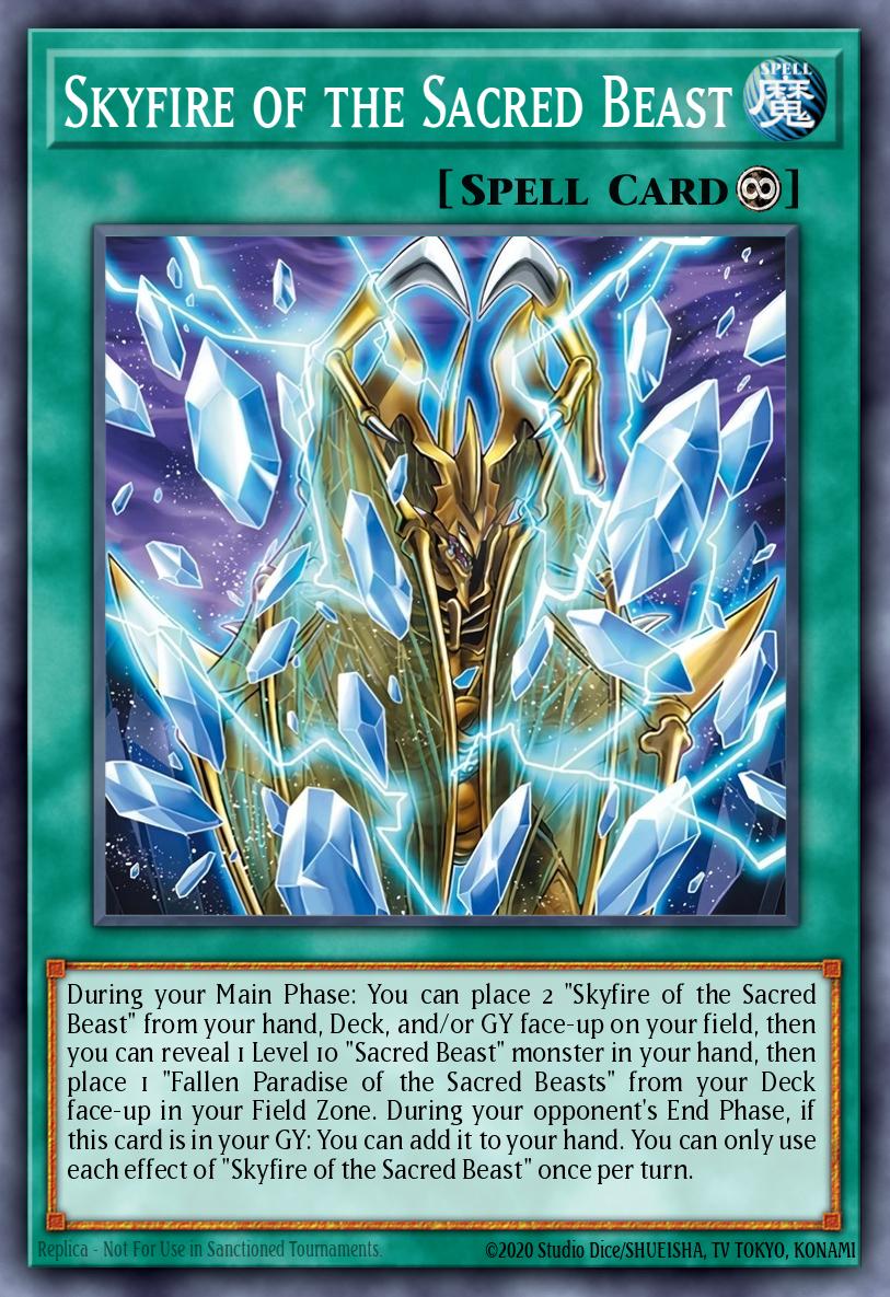 CORI-EN049 - Sacred Beasts Thunderclap - Common - Chaos Origins