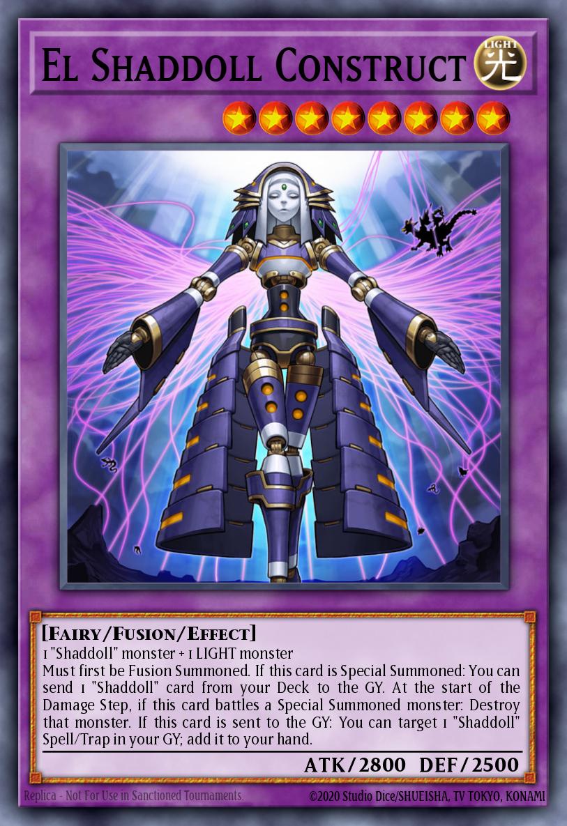 EN090 - DUPO-EN090 - El Shaddoll Construct - Ultra Rare - Effect Fusion Monster - 1st-Edition - Duel Power