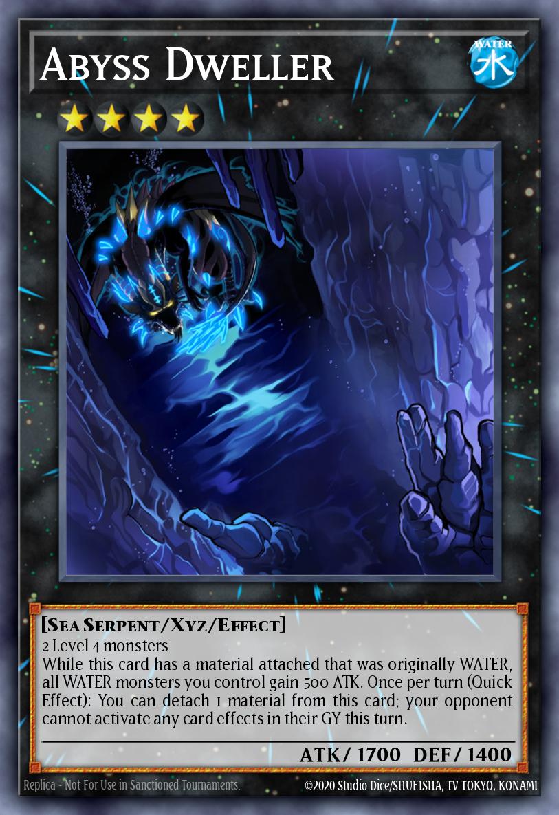 EN033 - RA02-EN033 - Abyss Dweller - Quarter Century Secret Rare - - Rarity Collection 2