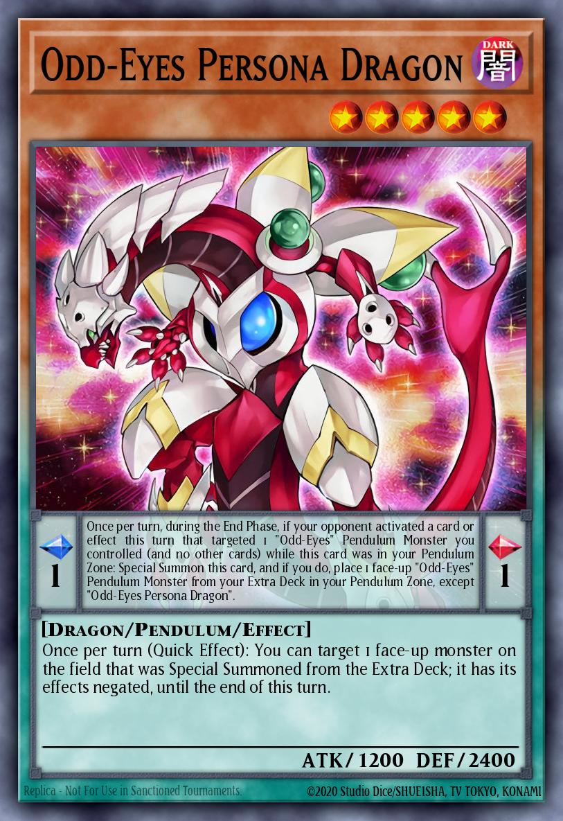 LAVD-ENO05 - Odd-Eyes Persona Dragon - Common - Legendary Arc-V Decks