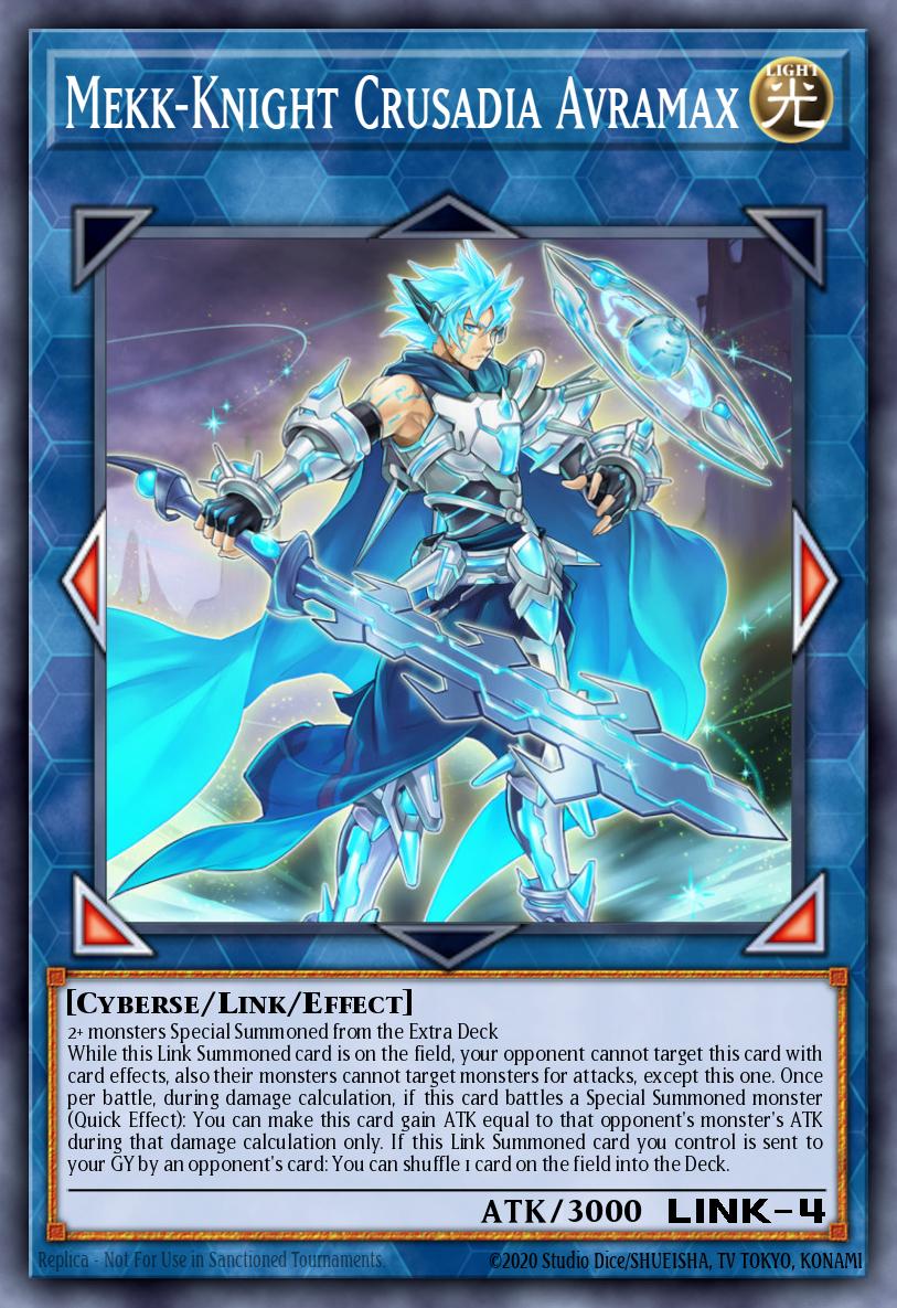 EN071 - MP20-EN071 - Mekk-Knight Crusadia Avramax - Ultra Rare - Effect Link Monster - Mega Pack 2020