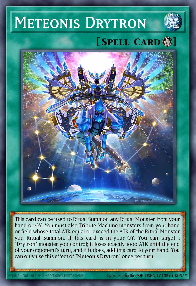 EN032 - GEIM-PT032 - Meteonis Drytron - Collectors Rare - Ritual Spell - Genesis Impact