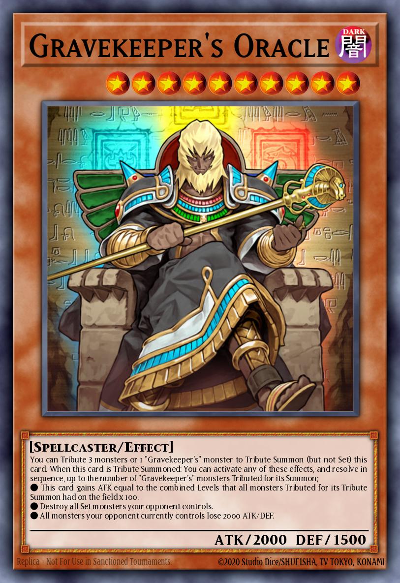EN016 - STP1-SP016 - Gravekeeper's Oracle - Ultra Rare - Effect Monster - Speed Duel Tournament Pack: 1