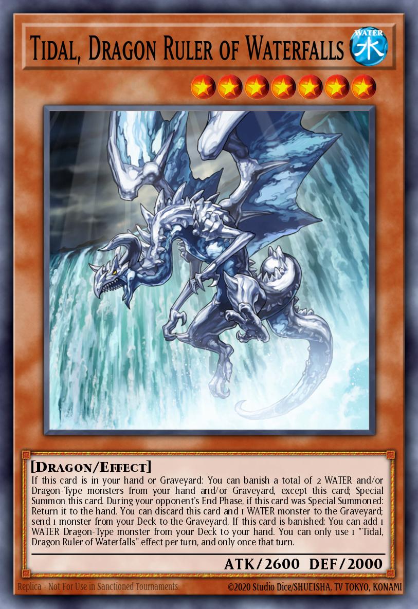 EN009 - Tidal, Dragon Ruler of Waterfalls RA03-EN009 - Ultimate Rare -