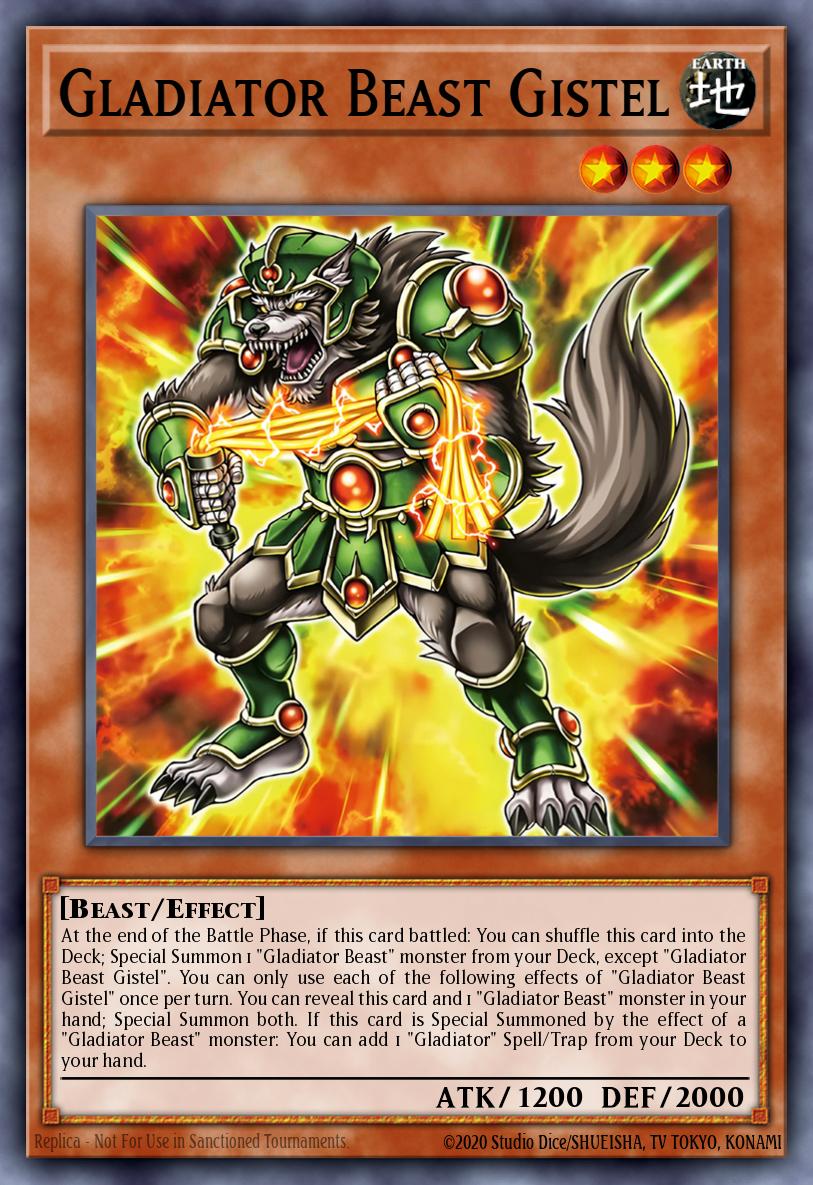 SUDA-EN017 - SUDA-EN017 - Gladiator Beast Gistel - Super Rare - Effect Monster - Supreme Darkness