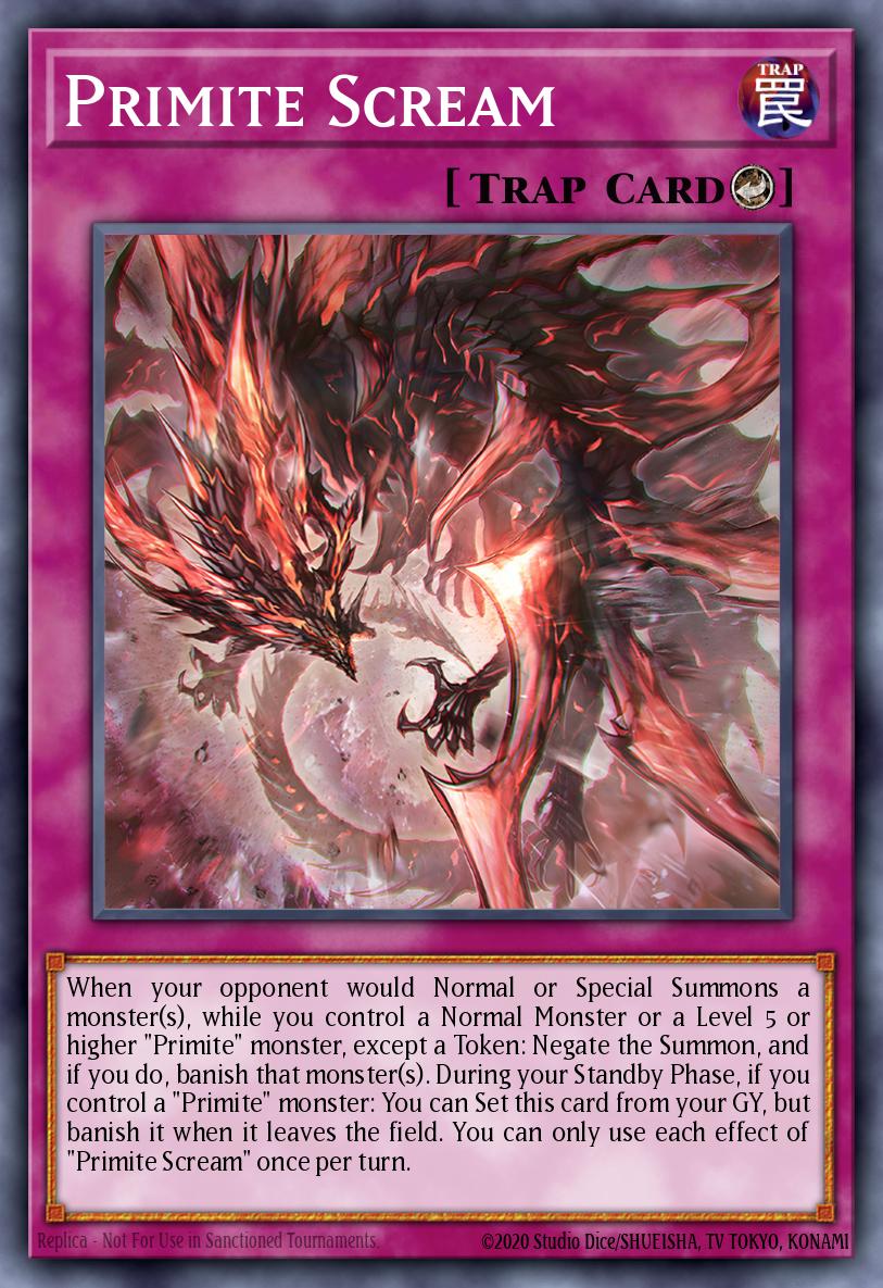 SUDA-EN076 - SUDA-EN076 - Primite Scream - Common - Counter Trap - Supreme Darkness