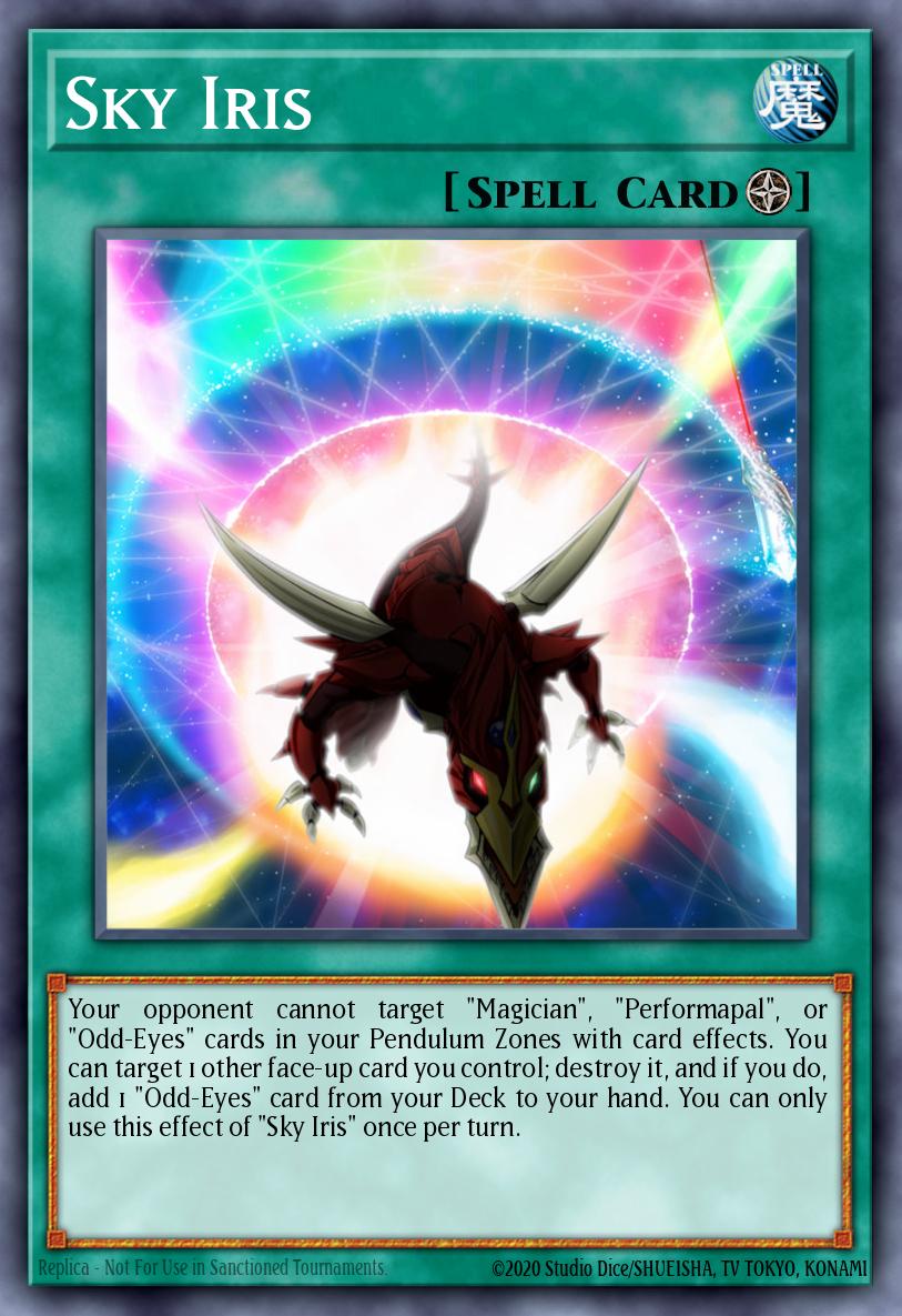LAVD-ENO19 - Sky Iris - Common - Legendary Arc-V Decks