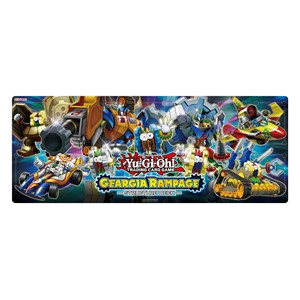 Yugioh Structure Deck: Geargia Rampage Playmat (Half Size) (Sealed)