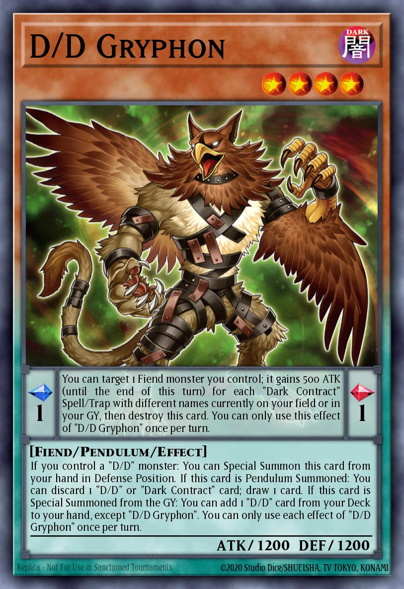 EN011 - MP23-EN011 - D/D Gryphon - Common - Effect Pendulum Monster - 25th Anniversary Duelist Heroes Tin