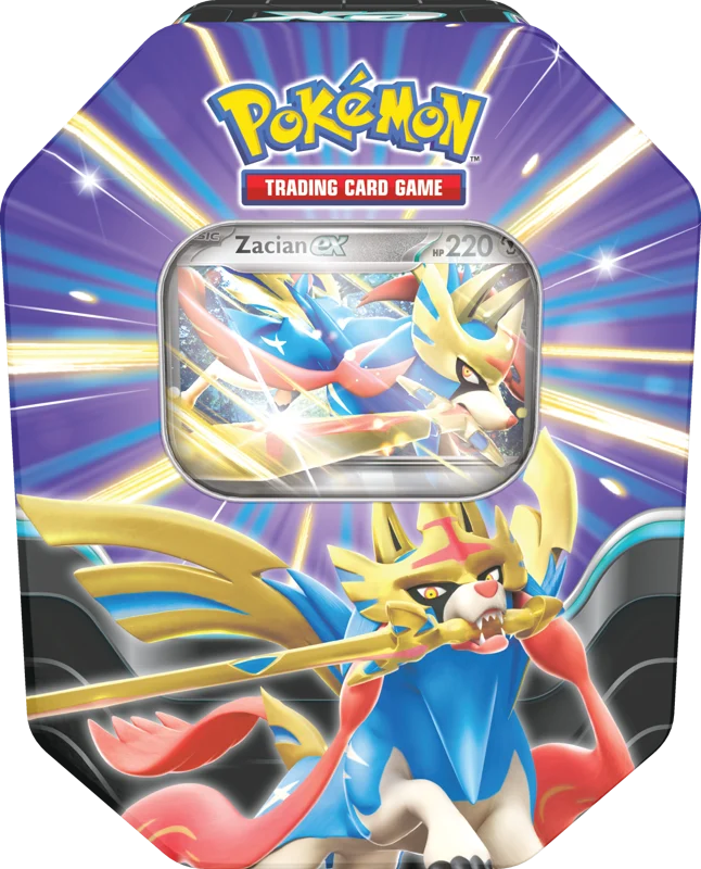 Pokemon Slashing Legends Tin - Zacian