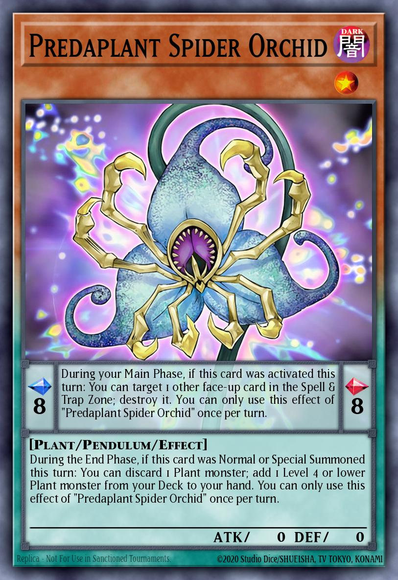 EN035 - DUPO-EN035 - Predaplant Spider Orchid - Ultra Rare - Effect Pendulum Monster - 1st-Edition - Duel Power