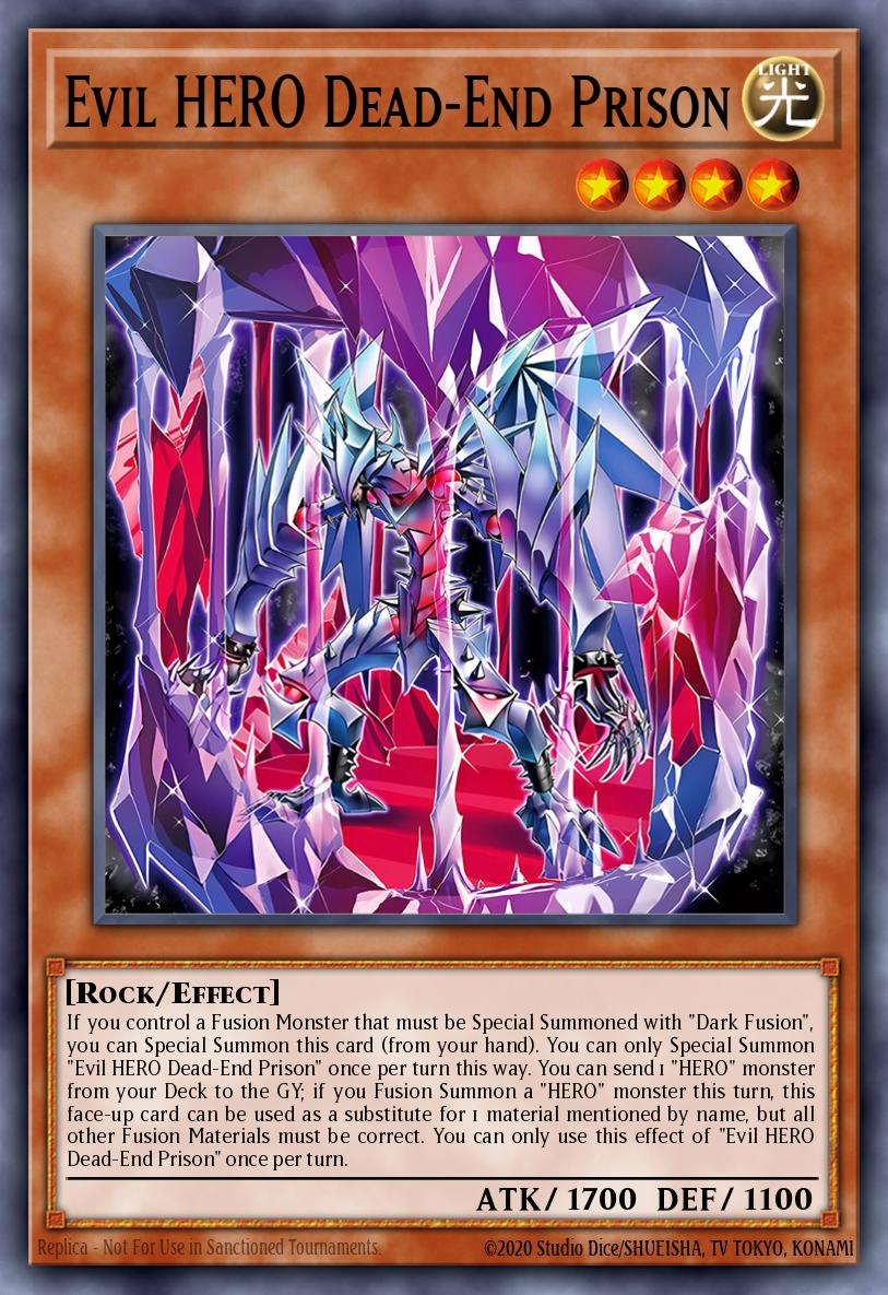EN002 - SUDA-EN002 - Evil HERO Dead-End Prison - Quarter Century Secret Rare - Effect Monster - Supreme Darkness