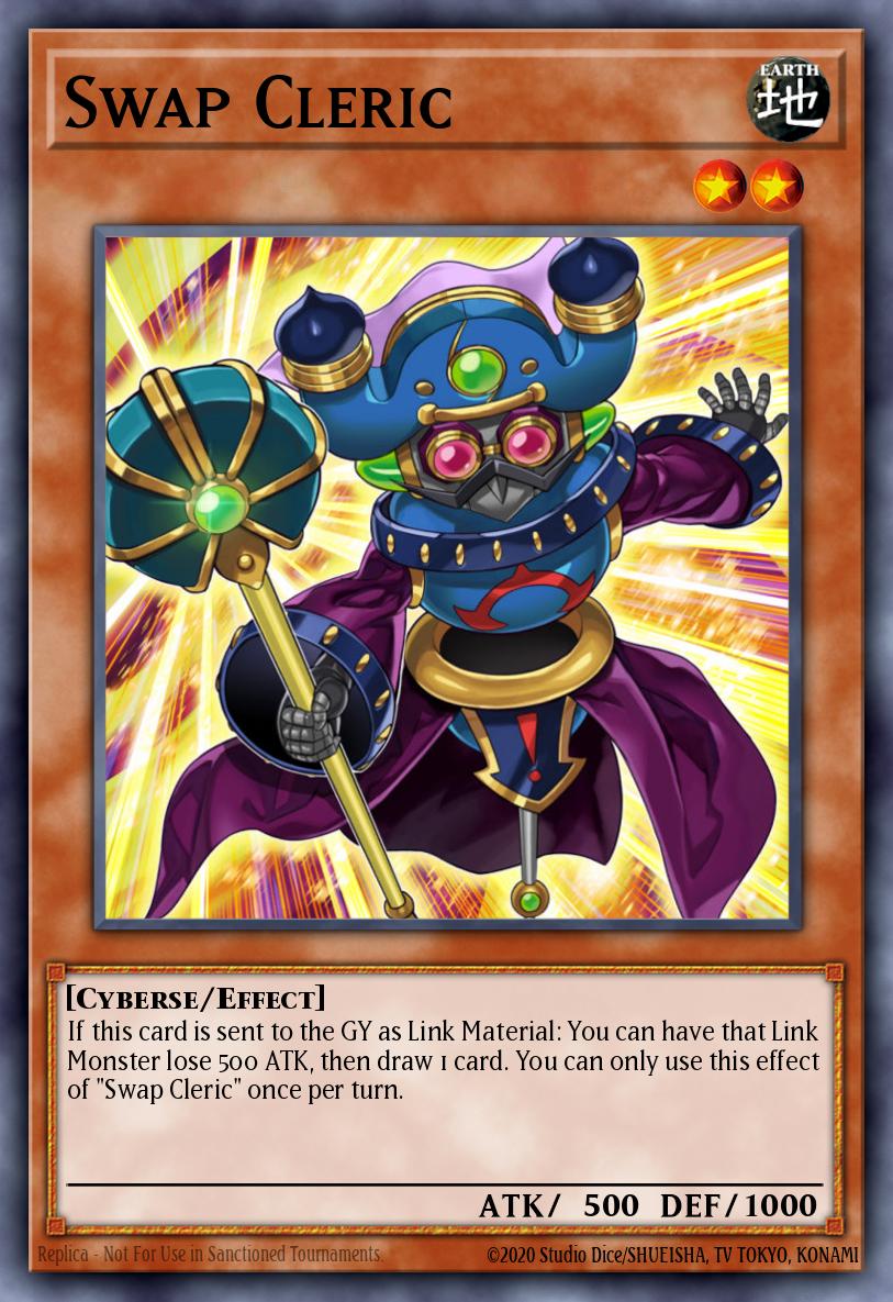 EN036 - FIGA-EN036 - Swap Cleric - Super Rare - Effect Monster - 1st Edition - Fists of the Gadgets