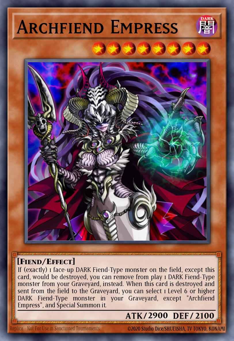 LDS3-EN007 - Archfiend Empress - Blue Ultra Rare - Effect Monster - Legendary Duelists Season 3