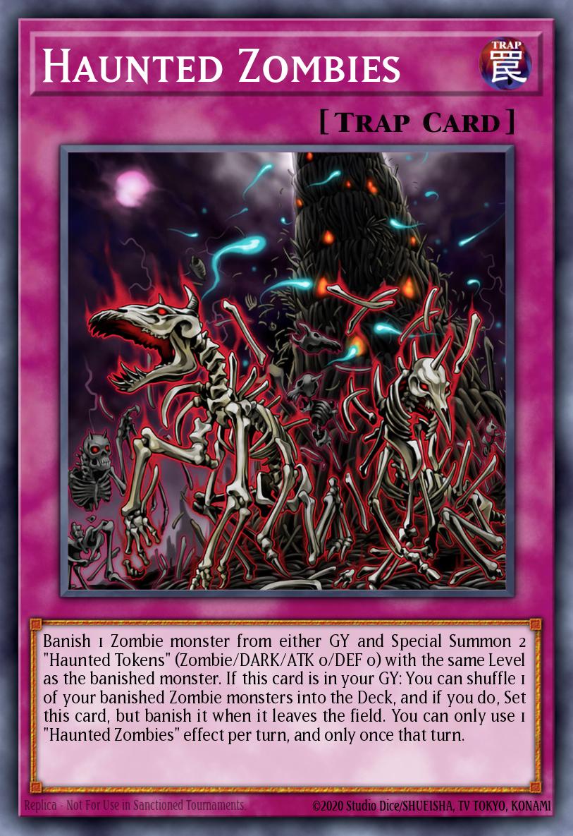 EN106 - MP23-EN106 - Haunted Zombies - Common - Normal Trap - 25th Anniversary Duelist Heroes Tin