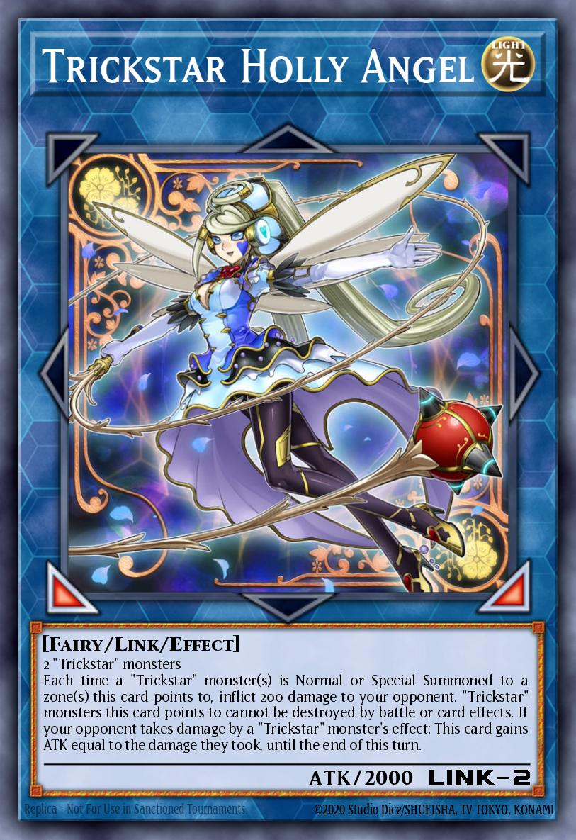 EN072 - DUPO-EN072 - Trickstar Holly Angel - Ultra Rare - Effect Link Monster - 1st-Edition - Duel Power