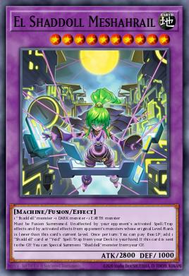 BLGG-EN022 - El Shaddoll Meshahrail - Starlight Rare - Battles of Legend: Glorious Gallery