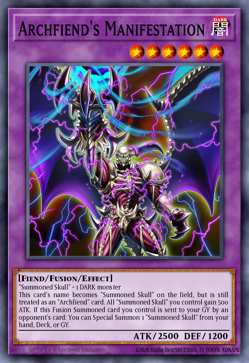 FIGA-EN034 - Archfiend's Manifestation - Secret Rare