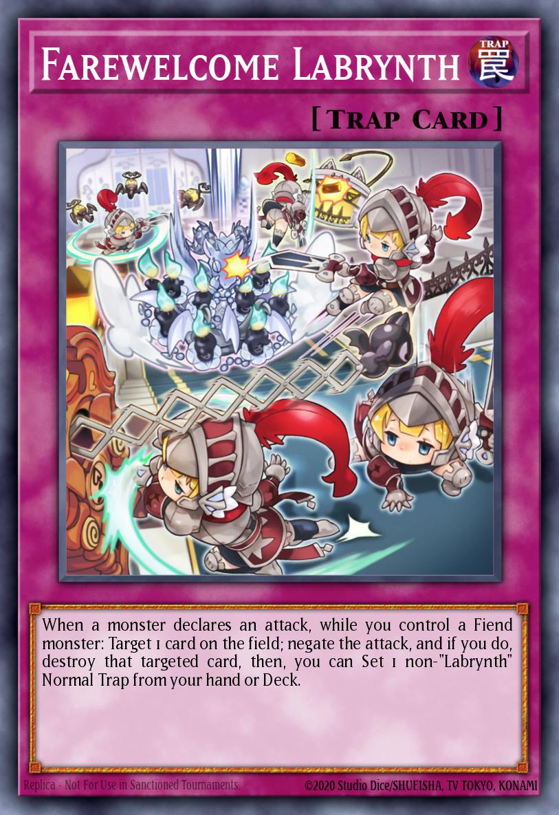 EN236 - MP23-EN236 - Farewelcome Labrynth - Common - Normal Trap - 25th Anniversary Duelist Heroes Tin