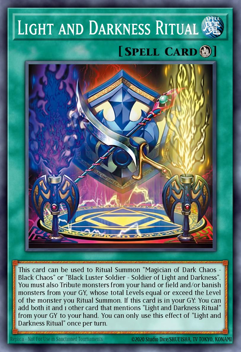 CORI-EN044 - Light and Darkness Ritual - Common - Chaos Origins