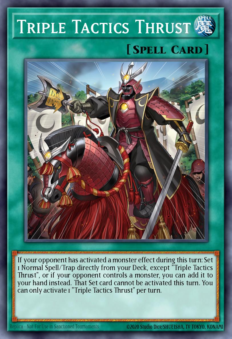 LAVD-ENL24 - Triple Tactics Thrust - Common - Legendary Arc-V Decks
