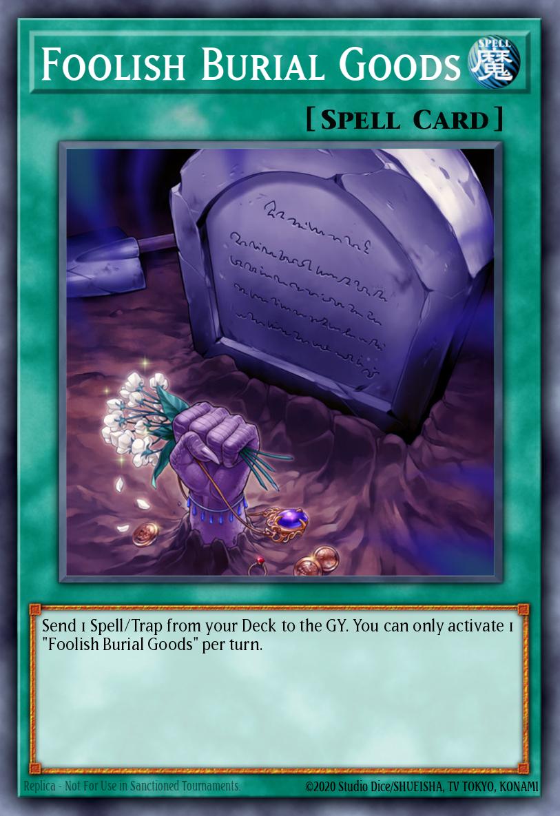 LAVD-ENL18 - Foolish Burial Goods - Common - Legendary Arc-V Decks