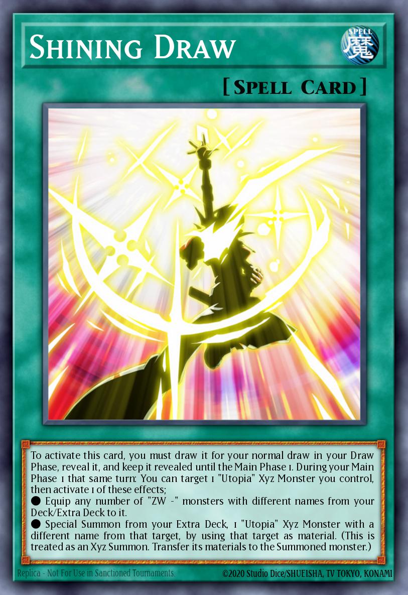 EN010 - DUPO-EN010 - Shining Draw - Ultra Rare - Normal Spell - 1st-Edition - Duel Power