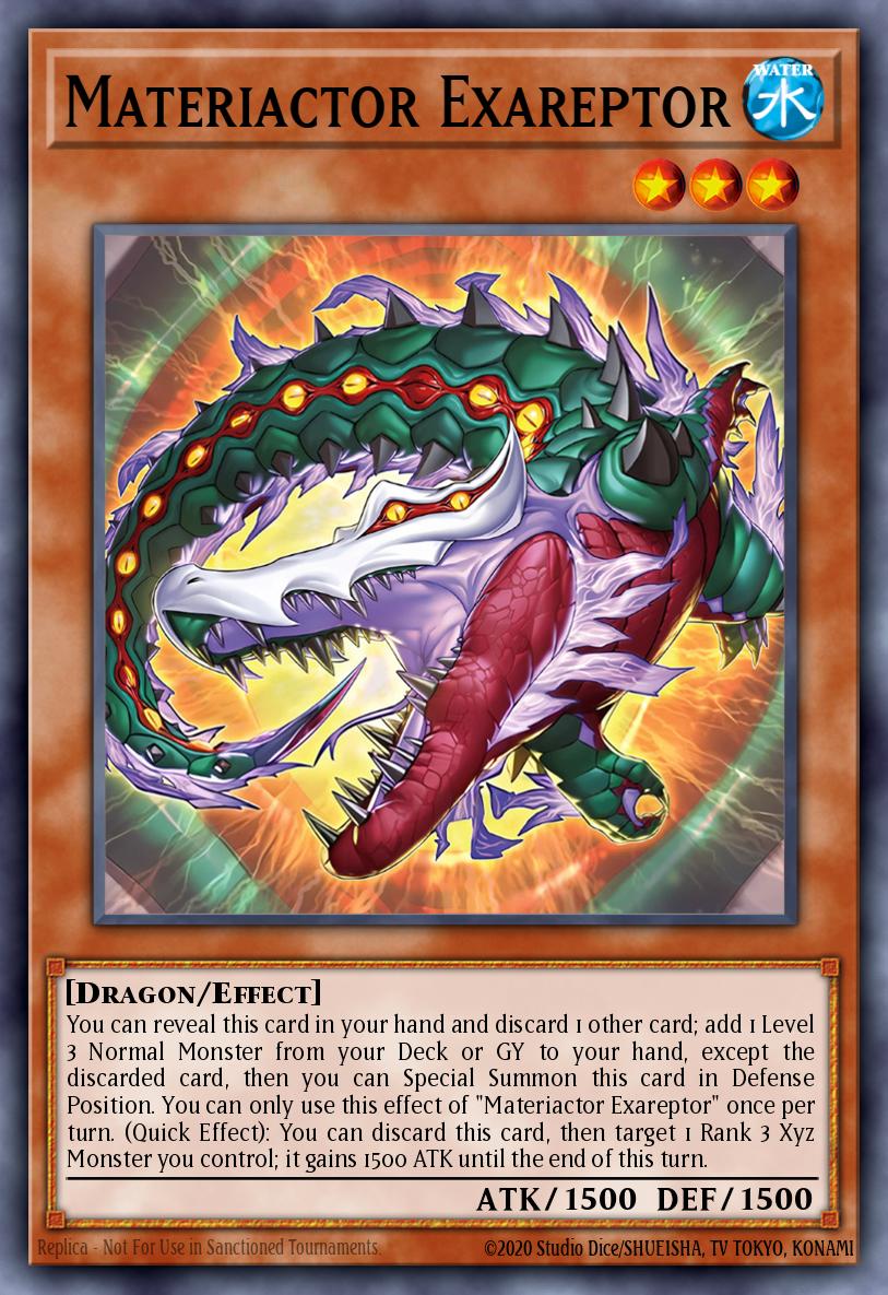 SUDA-EN011 - SUDA-EN011 - Materiactor Exareptor - Common - Effect Monster - Supreme Darkness