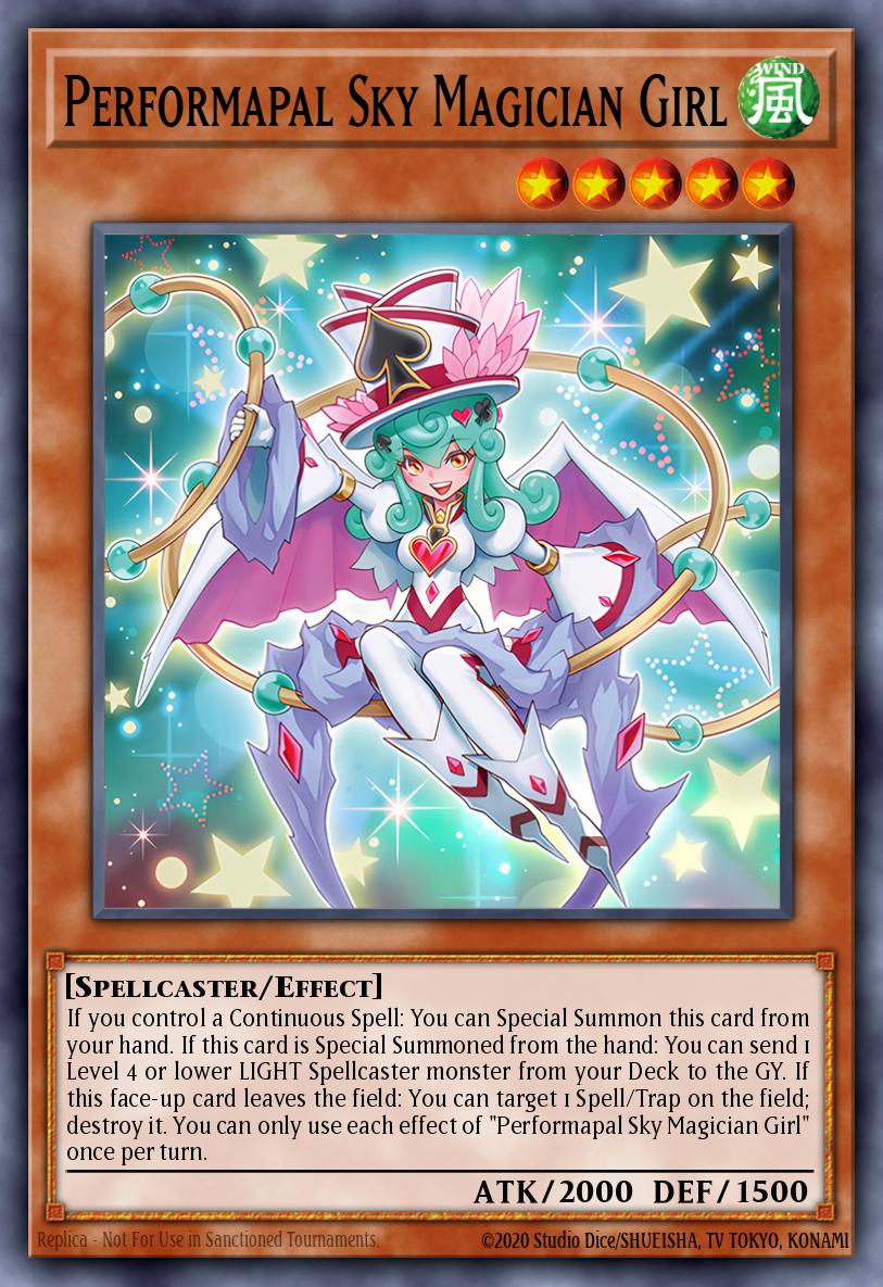 SUDA-EN099 - SUDA-EN099 - Performapal Sky Magician Girl - Super Rare - Effect Monster - Supreme Darkness