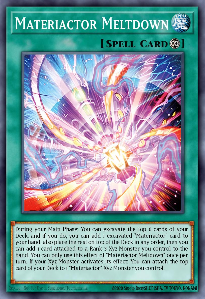 SUDA-EN059 - SUDA-EN059 - Materiactor Meltdown - Super Rare - Continuous Spell - Supreme Darkness