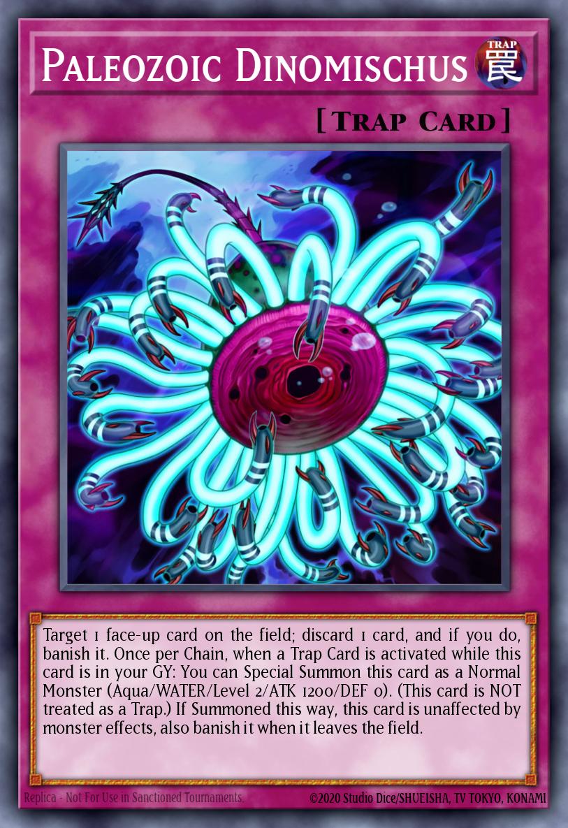 EN098 - DUOV-EN098 - Paleozoic Dinomischus - Ultra Rare - Normal Trap - Duel Overload