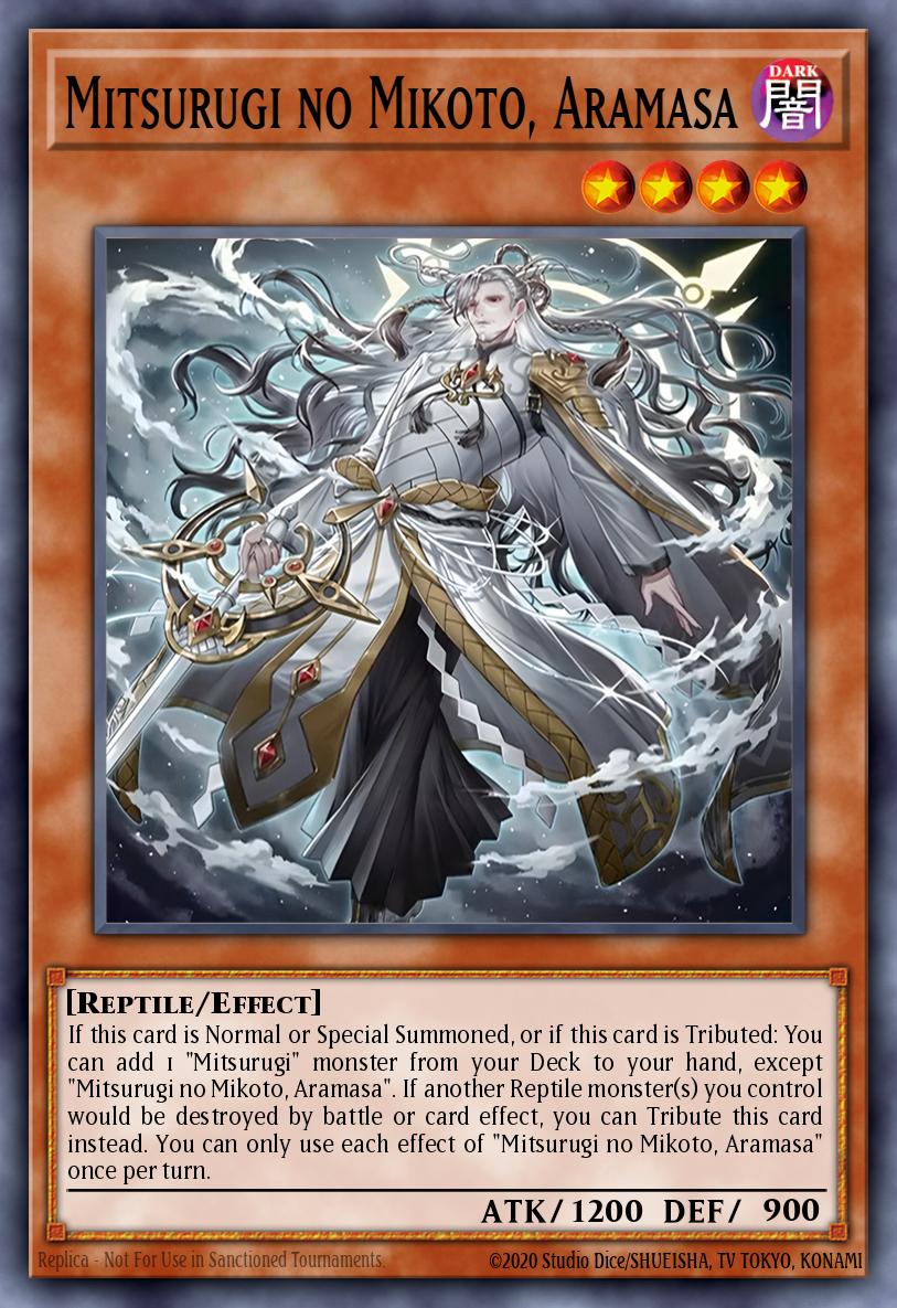 ALIN-EN090 - Mitsurugi no Mikoto, Aramasa - Super Rare