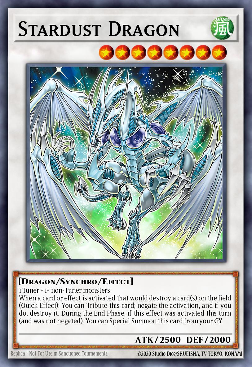 EN050 - TOCH-DE050 - Stardust Dragon - Collectors Rare - Effect Synchro Monster - Toon Chaos 1st edition