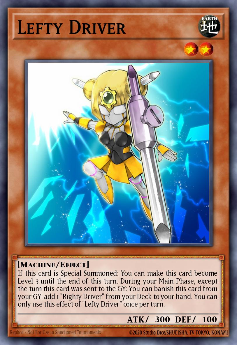 EN033 - DUPO-EN033 - Lefty Driver - Ultra Rare - Effect Monster - 1st-Edition - Duel Power