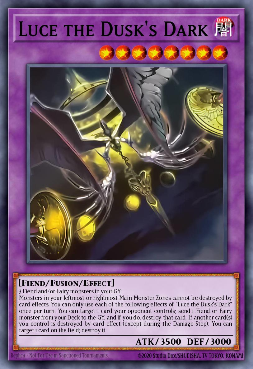 DUAD-EN082 - Luce the Dusk's Dark - Super Rare - Duelist’s Advance