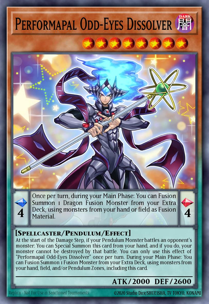 LAVD-ENO09 - Performapal Odd-Eyes Dissolver - Common - Legendary Arc-V Decks