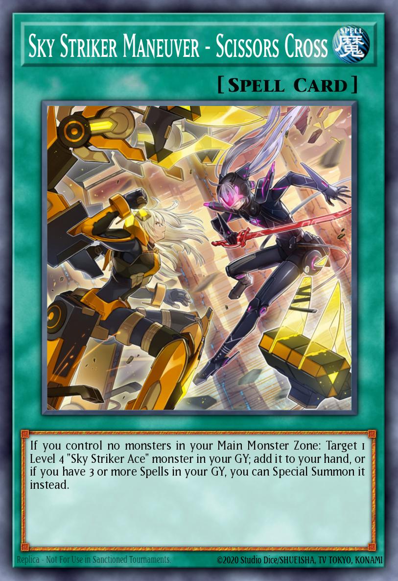 EN062 - IGAS-EN062 - "Sky Striker Maneuver - Scissors Cross" - Rare - Normal Spell - - Ignition Assault