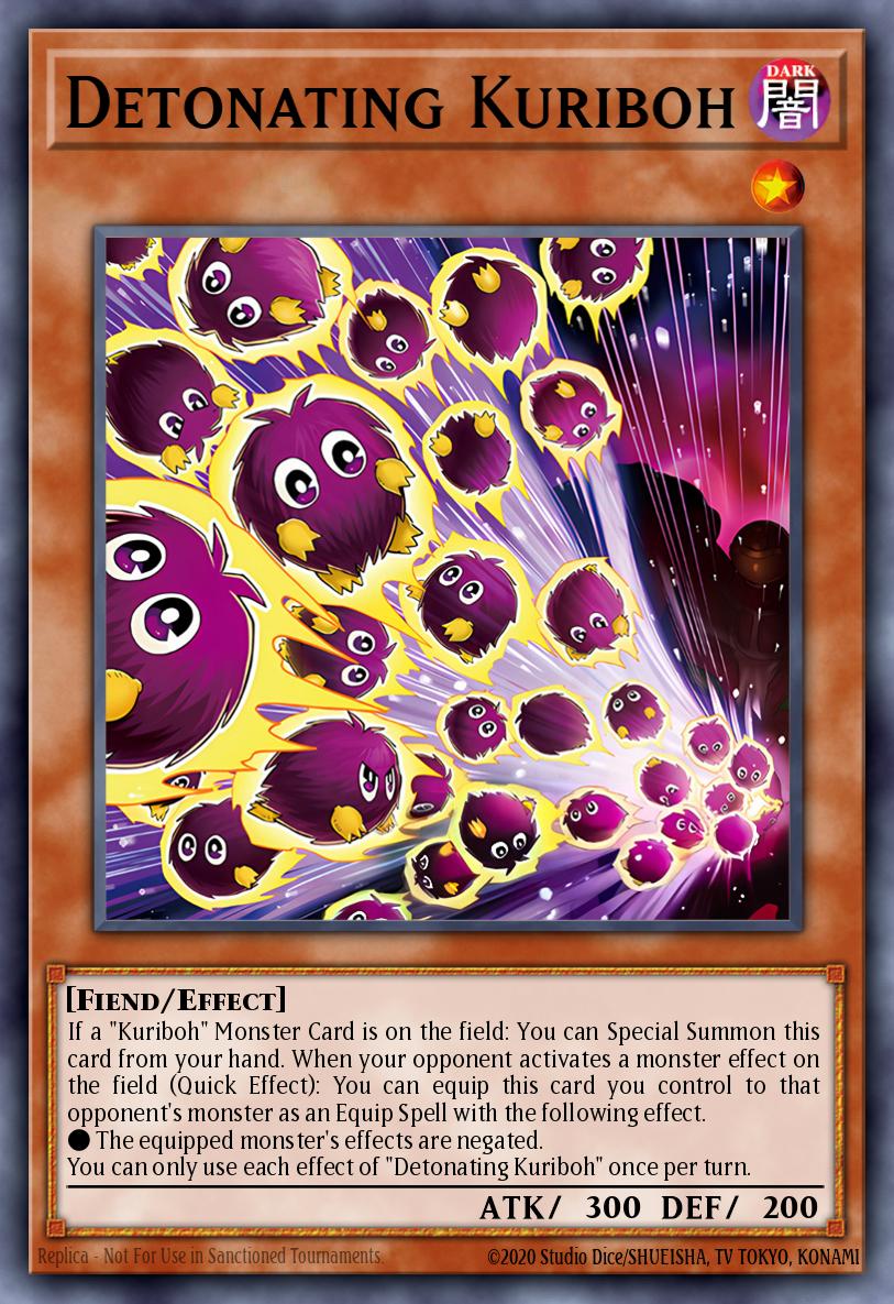 all kuriboh monsters SUDA-EN097 - Detonating Kuriboh - Super Rare - Effect Monster