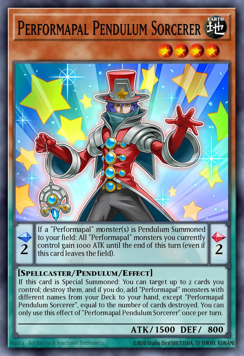 LAVD-ENO02 - Performapal Pendulum Sorcerer - Common - Legendary Arc-V Decks