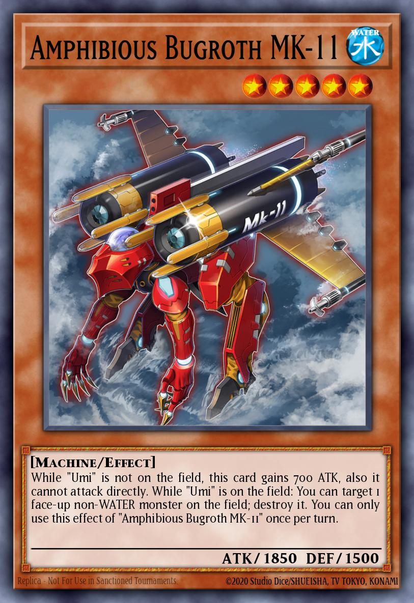 EN075 - MP23-EN075 - Amphibious Bugroth MK-11 - Common - Effect Monster - 25th Anniversary Duelist Heroes Tin